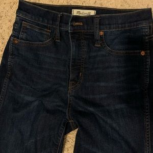 Madewell high rise jeans